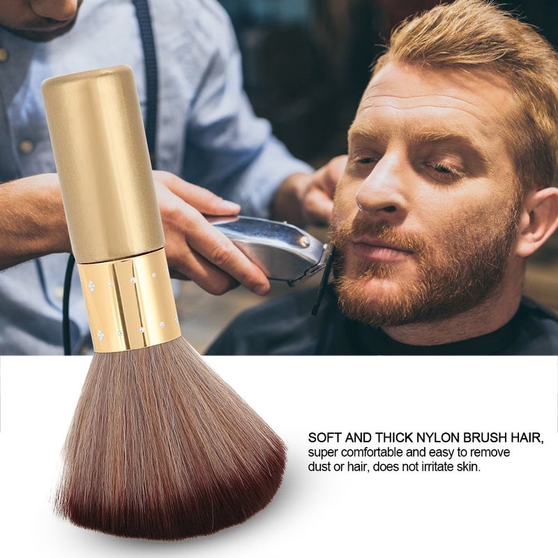 woobles Shaving Powder, Soft Hair Brush, Professional Hairdressing Neck Duster Clean Haircut Salon Barber Tool - Image 1